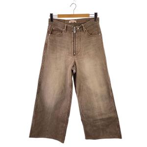 MASU◆22AW/BAGGY FIT JEANS/46/BRW/MVFW-PT0522