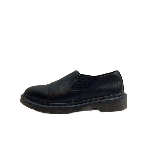Dr.Martens◆LOUIS/ドレスシューズ/UK6/BLK/レザー