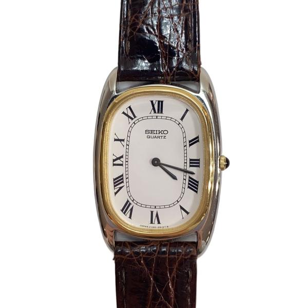 SEIKO◆80s/クォーツ腕時計/アナログ/xt888