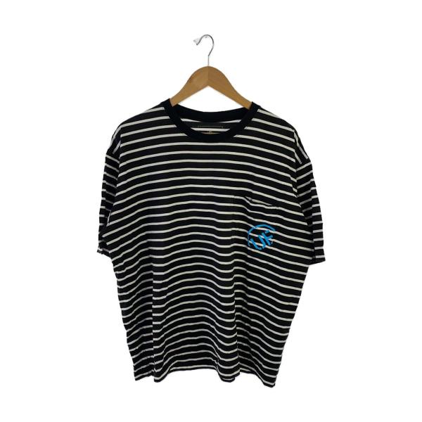 uniform experiment◆Tシャツ/4/コットン/BLK/ボーダー/UE-220040