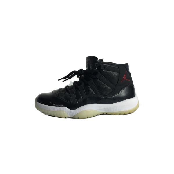 NIKE◆AIR JORDAN 11 RETRO/エアジョーダンレトロ/ブラック/378037-00...