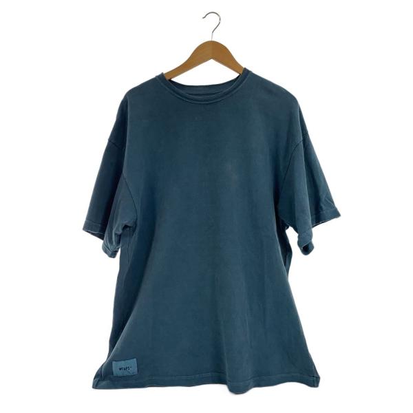 WTAPS◆Tシャツ/4/コットン/GRN/無地/251ATDT-CSM38//