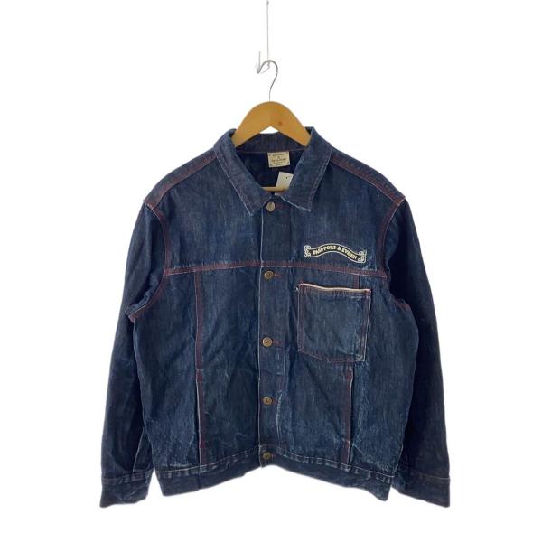 Evisen skateboards◆Gジャン/L/コットン/IDG