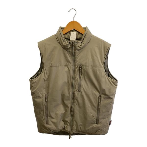 US.ARMY◆LEVEL7 ECWCS PRIMALOFT VEST/M/ポリエステル/KHK//