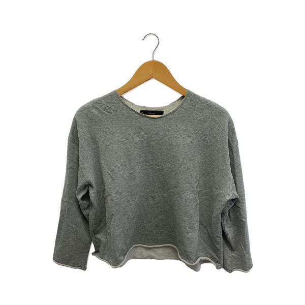 FLORENT◆パイルプルオーバー/長袖Tシャツ/O/コットン/GRY/2411F06118