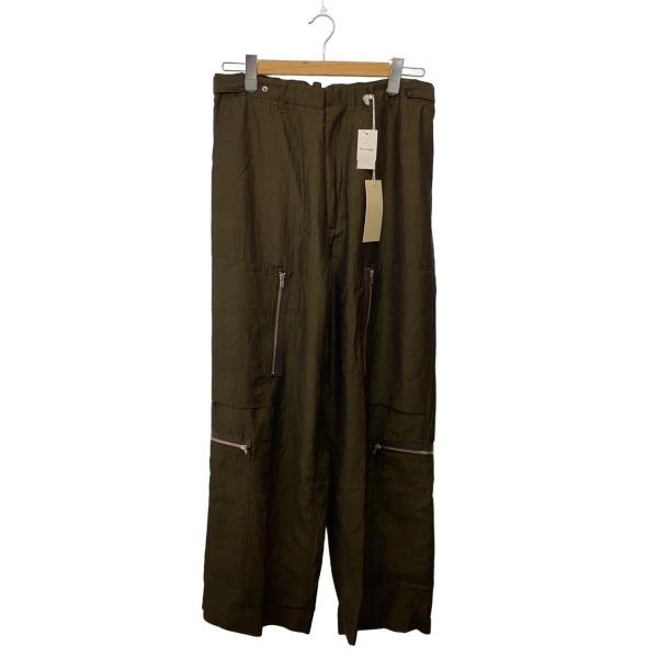 LIDNM◆25SS/W/R MODIFIED FATIGUE/L/ウール/カーキ/lm25ss11...