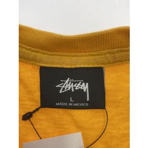 STUSSY◆Tシャツ/L/コットン/イエローの詳細画像2