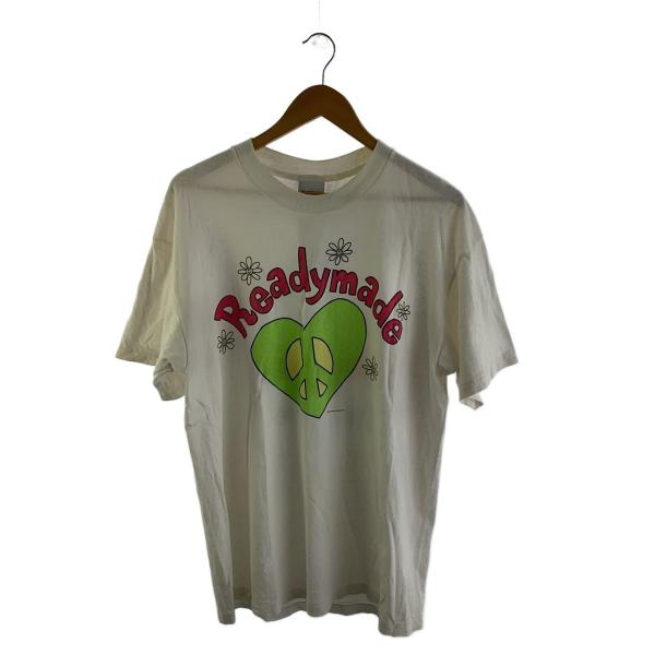 READYMADE◆Tシャツ/L/コットン/ホワイト/RE-CO-WH-00-00-275/SS T...