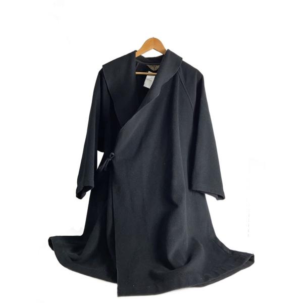 Y’s◆コート/ウール/ブラック/初期タグ/80s