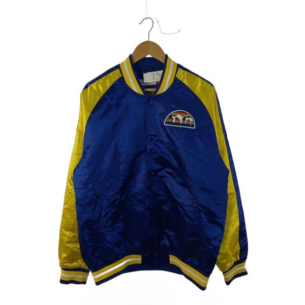 mitchell&amp;ness◆スタジャン/L/ナイロン/ブルー/CTH Spring 2020