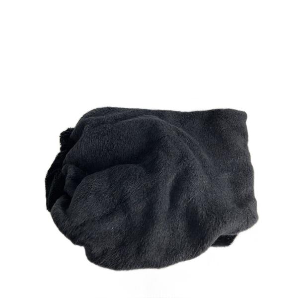 TROVE◆服飾雑貨/アルパカ/ブラック/無地/メンズ/57GOD01