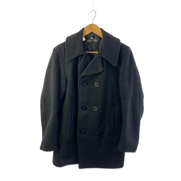 GOLDEN FLEECE SPIEWAK◆ピーコート/38/ウール/ネイビー/80s/USA製