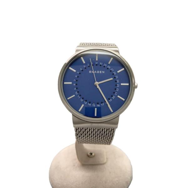 SKAGEN◆SKW6234/クォーツ腕時計/アナログ/ステンレス/BLU/SLV