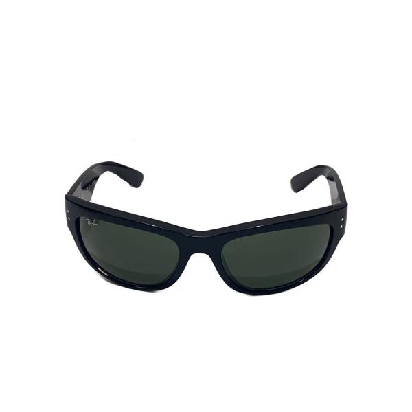 Ray-Ban◆MEGA BALORAMA/サングラス/プラスチック/BLK/GRN/メンズ/RB2...