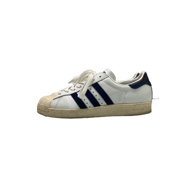 adidas◆SUPERSTAR 80S AC/スーパースター/24cm/WHT