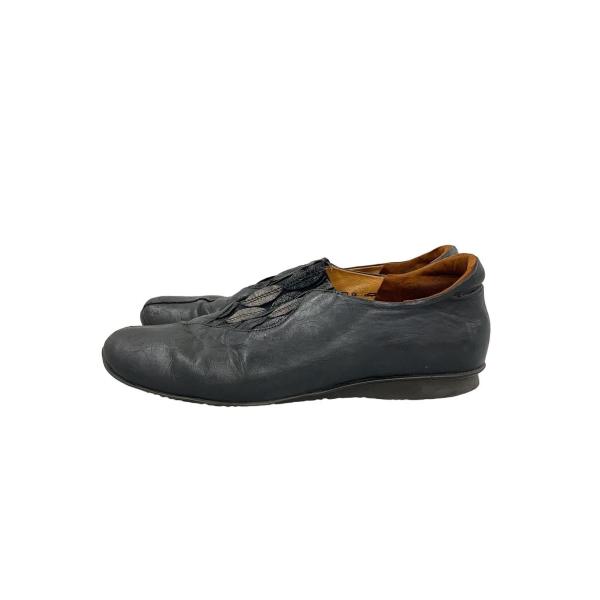 Think!◆シューズ/UK9/BLK/レザー/81103//