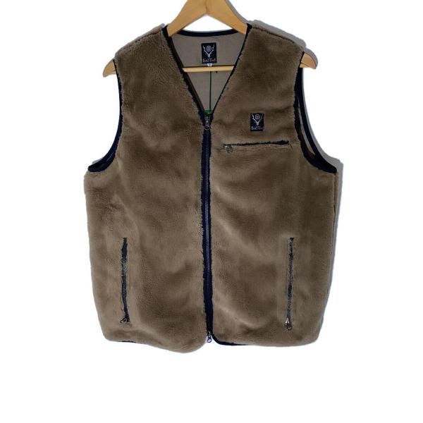 South2 West8(S2W8)◆Piping Vest -Micro Fur/ベスト/S/ポリ...