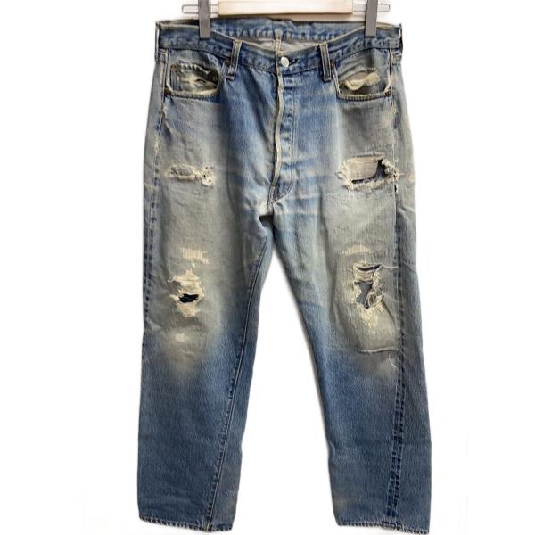 Levi’s◆80s/501/赤耳モデル/黒カン/ボタン裏524/38/デニム/IDG