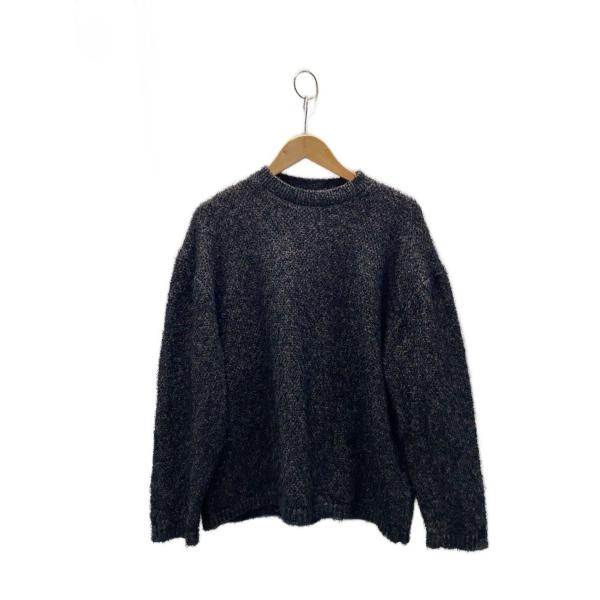 LIDNM◆ニット・セーター(厚手)/M/ポリエステル/BLK/lm23ss09494-38-02
