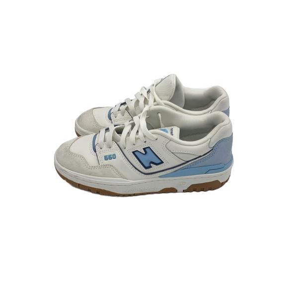 NEW BALANCE◆ローカットスニーカー/24cm/WHT/GSB550FC
