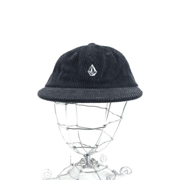 VOLCOM◆キャップ/--/コットン/BLK/メンズ/D5532207