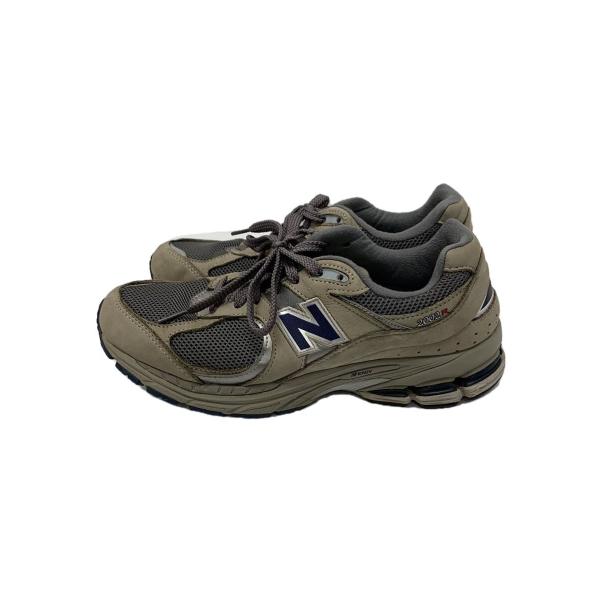 NEW BALANCE◆ローカットスニーカー/27.5cm/GRY/スウェード/ML2002RA