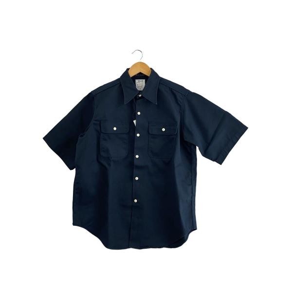 MADISONBLUE◆×RONHERMAN/ワークシャツ/半袖シャツ/2/コットン/NVY/MB2...