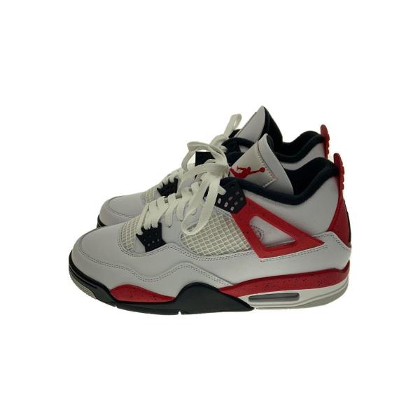 NIKE◆Air Jordan 4 Retro/Red Cement/ハイカットスニーカー/28cm...