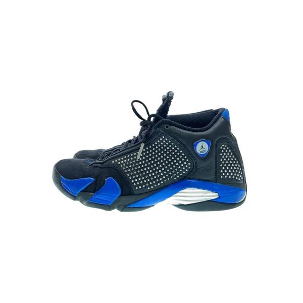 NIKE◆AIR JORDAN 14 RETRO S/エアジョーダンレトロシュプリーム/ブラック/B...