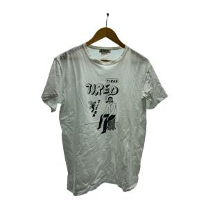 WHITE LINE◆Tシャツ/48/コットン/WHT