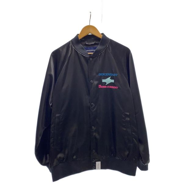 DESCENDANT◆ジャケット/2/--/BLK/201TQDS-JKM02/ECHO SATIN...