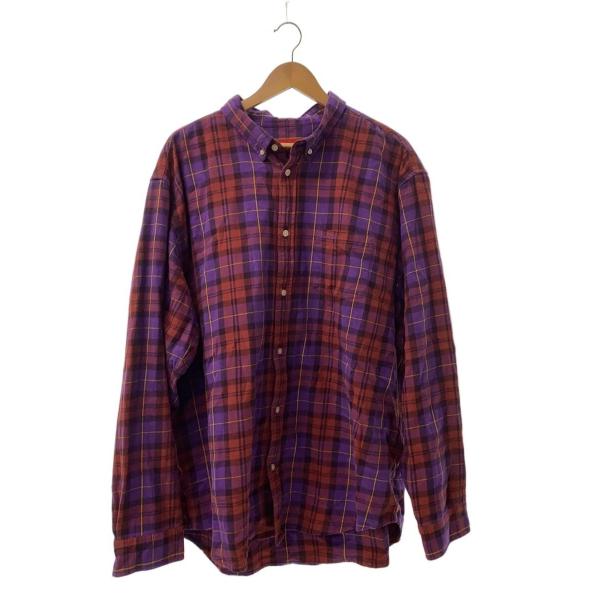 Supreme◆Supreme/XXL/コットン/PUP/チェック/Plaid Flannel Sh...