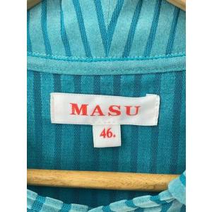MASU◆ポロシャツ/46/コットン/GRN/...の詳細画像2