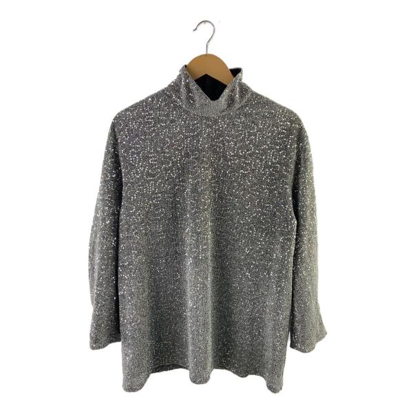 AMERI◆長袖カットソー/FREE/ポリエステル/SLV/02320441411//