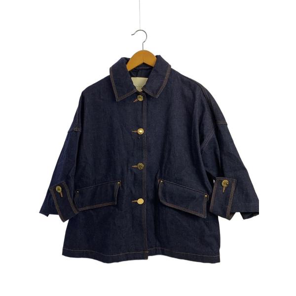 MACKINTOSH◆HUMBIE DENIM JACKET/Gジャン/6/デニム/IDG/無地/L...