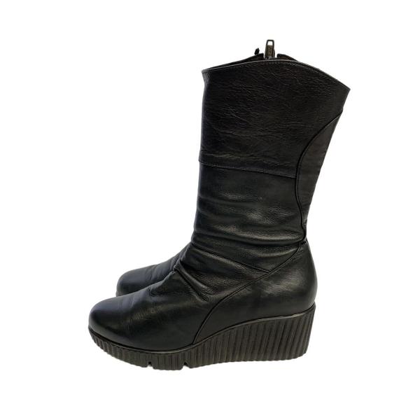 JS Heartlavel◆ブーツ/23.5cm/BLK