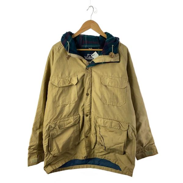 Woolrich◆マウンテンパーカ/XL/ナイロン/BEG