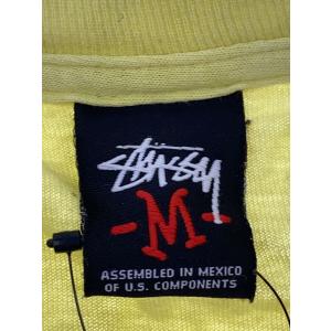 STUSSY◆Tシャツ/M/コットン/YLW/...の詳細画像2