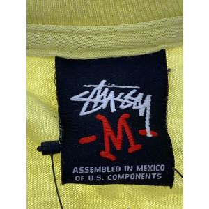 STUSSY◆Tシャツ/M/コットン/YLW/...の詳細画像3