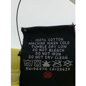 STUSSY◆Tシャツ/M/コットン/YLW/...の詳細画像4