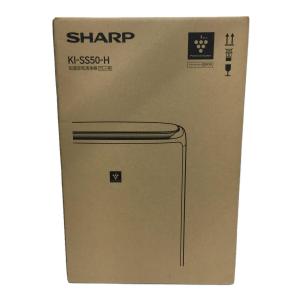 SHARP◆加湿空気清浄機 KI-SS50-H/シャープ/グレー系
