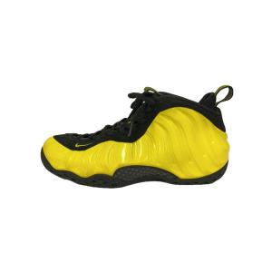 NIKE◆ナイキ/AIR FOAMPOSITE ONE/エアフォームポジットワン/イエロー/3149...