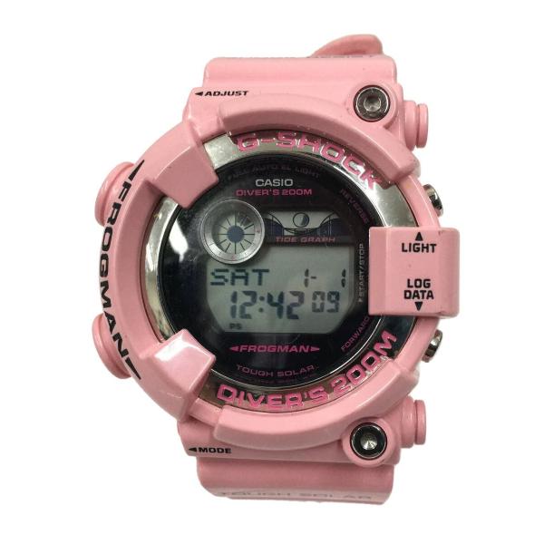 CASIO◆ソーラー腕時計/FROGMAN LOVE THE SEA AND THE EARTH/G...