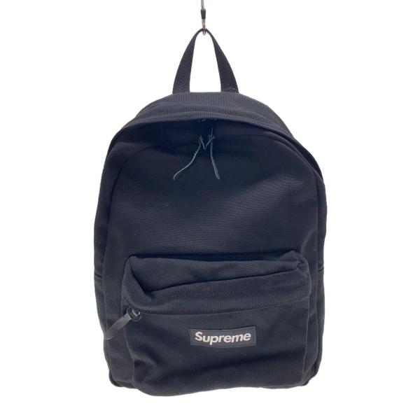 Supreme◆20AW Canvas Backpack/リュック/キャンバス/BLK