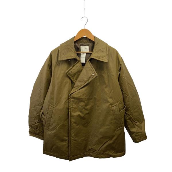 AMERI◆ダウンジャケット/M/ナイロン/KHK/01220730070