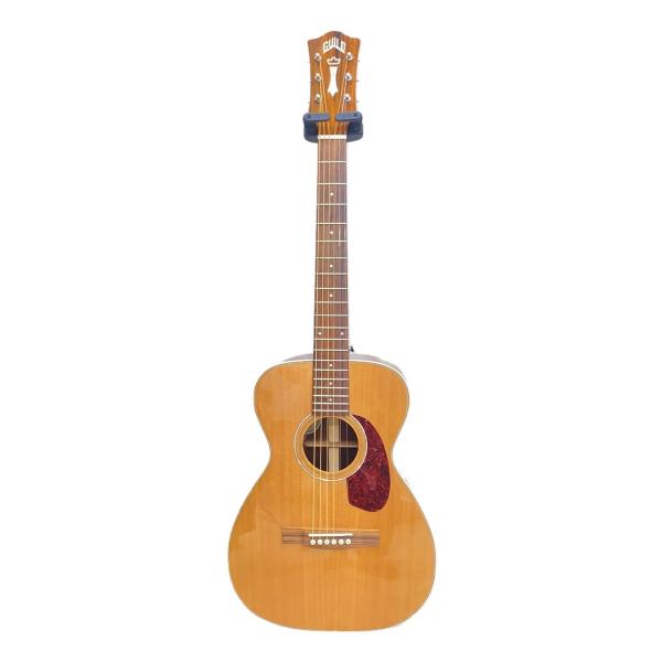 GUILD◆エレアコ/ナチュラル・木目/6弦/9V電池x1/M-140E