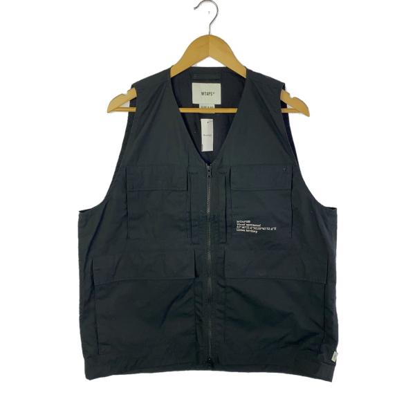 WTAPS◆22SS/LRRP VEST COPO WEATHER/ベスト/2/コットン/BLK/2...