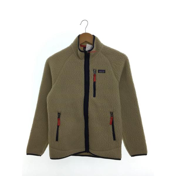 patagonia◆ボーイズレトロパイルジャケット/フリースジャケット/キッズ:XL/CRM/654...