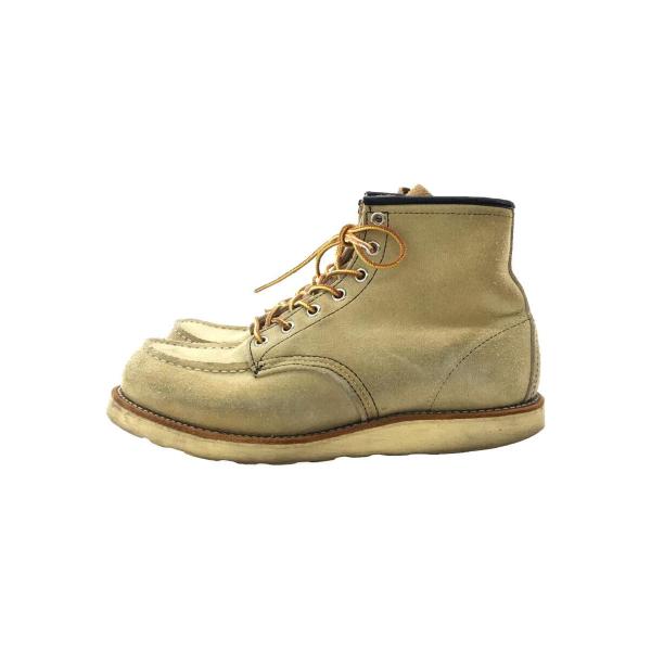RED WING◆6inch CLASSIC MOC/レースアップブーツ/US7.5/BEG/817...