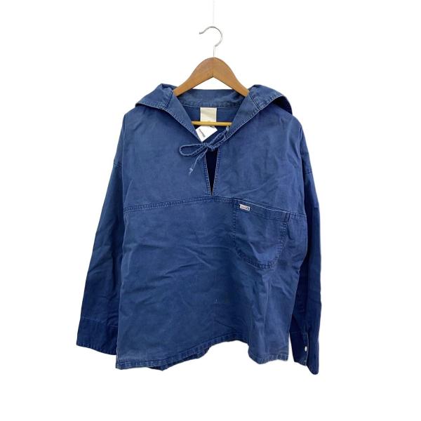 EURO VINTAGE◆フィッシャーマン/長袖シャツ/ダメージ使用感/50/コットン/IDG/ドイ...